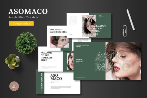 Asomaco: A Google Slides Template for Polished, Professional Presentations