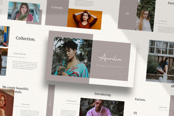 AURELIA: The Minimalist Powerpoint Template for Modern Professionals