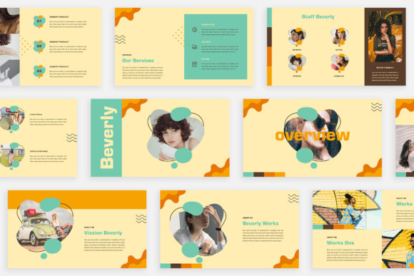 Beverly: The Retro Presentation Template That Commands Attention