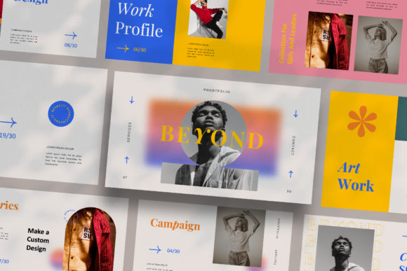 Beyond Keynote: A Template That Doesn't Look Like a Template