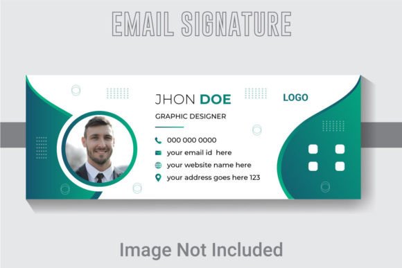 Craft a Professional Email Signature Vector Template