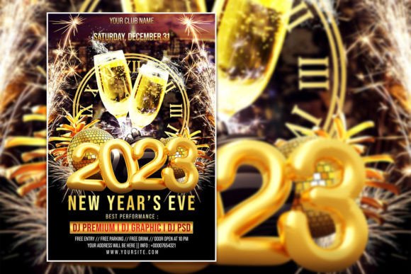 Ring in 2023: Creating Unforgettable New Year Eve Posters & Flyers