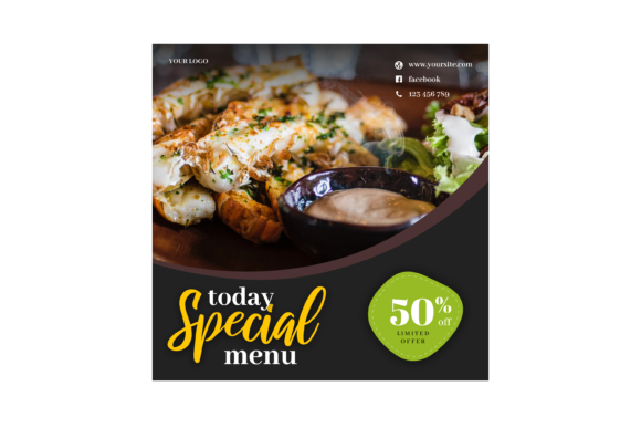 Transform Your Instagram Feed with the Special Menu Template
